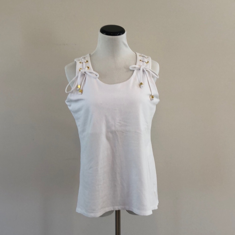 Michael by Michael Kors white tank top